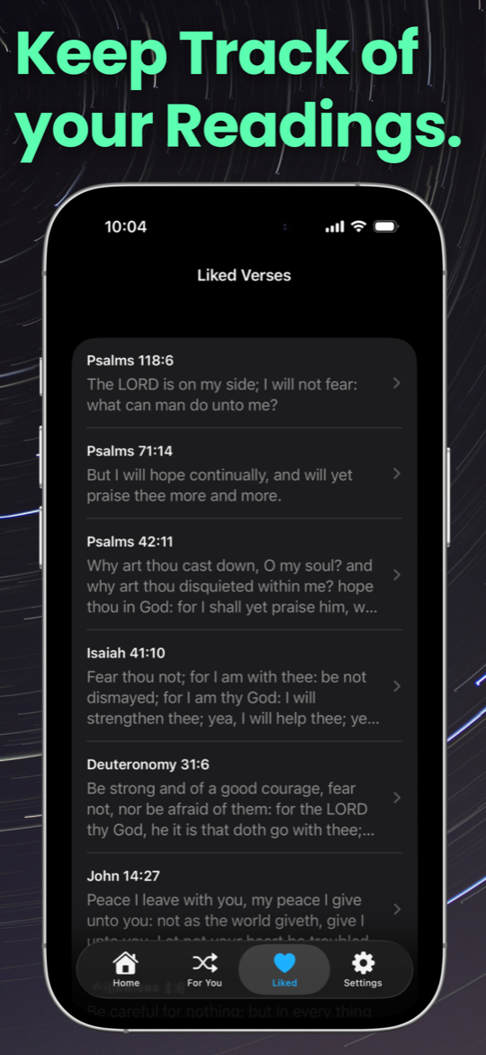 Individual Verse Display